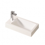 Square Poly-Marble 450 Basin-TOP